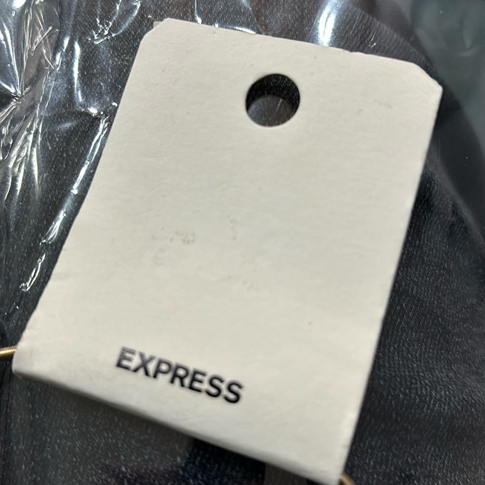 NWT EXPRESS Circle Pendant Collar Necklace- gold - Picture 4 of 6